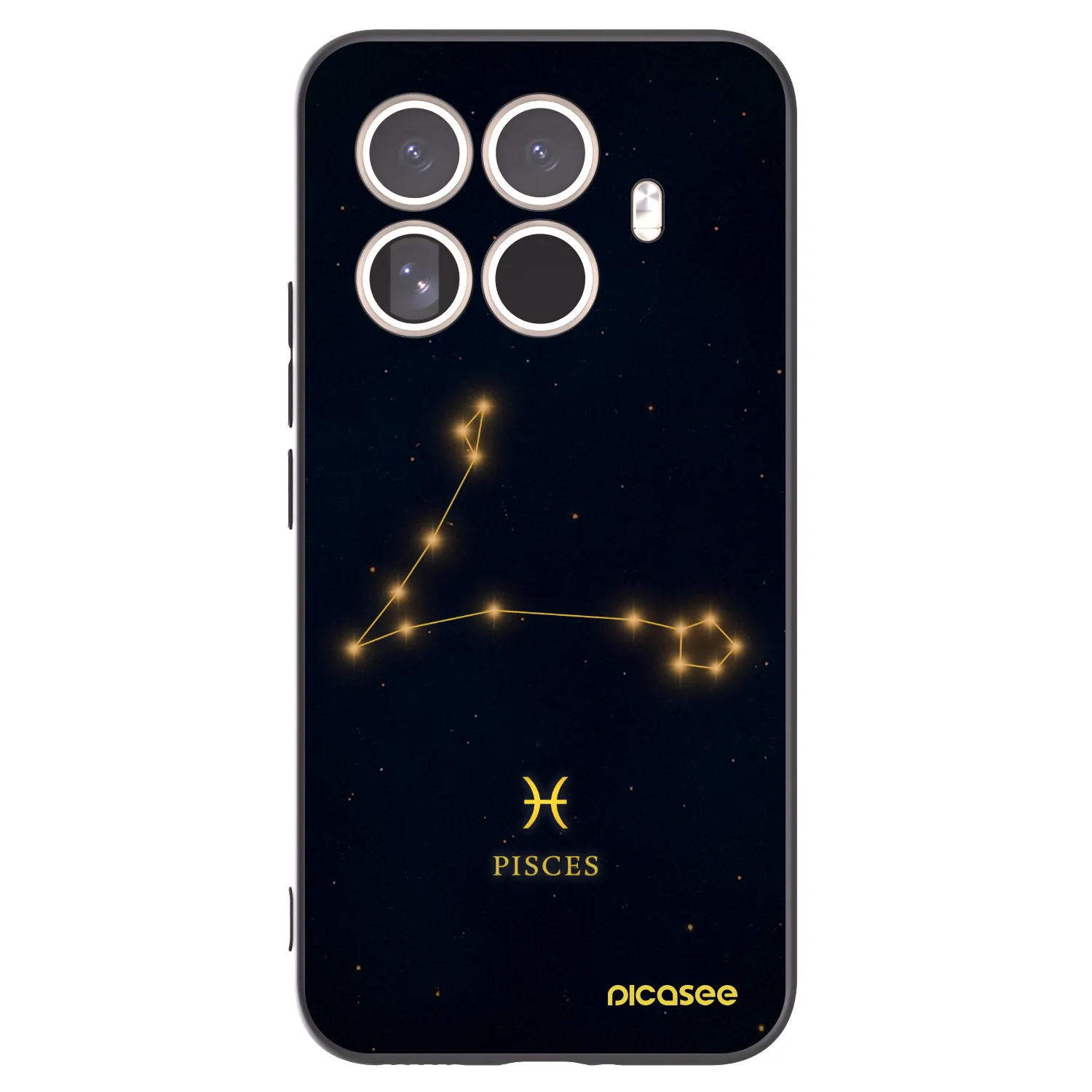 Picasee silikonski črni ovitek za Xiaomi 15T Pro - PISCES