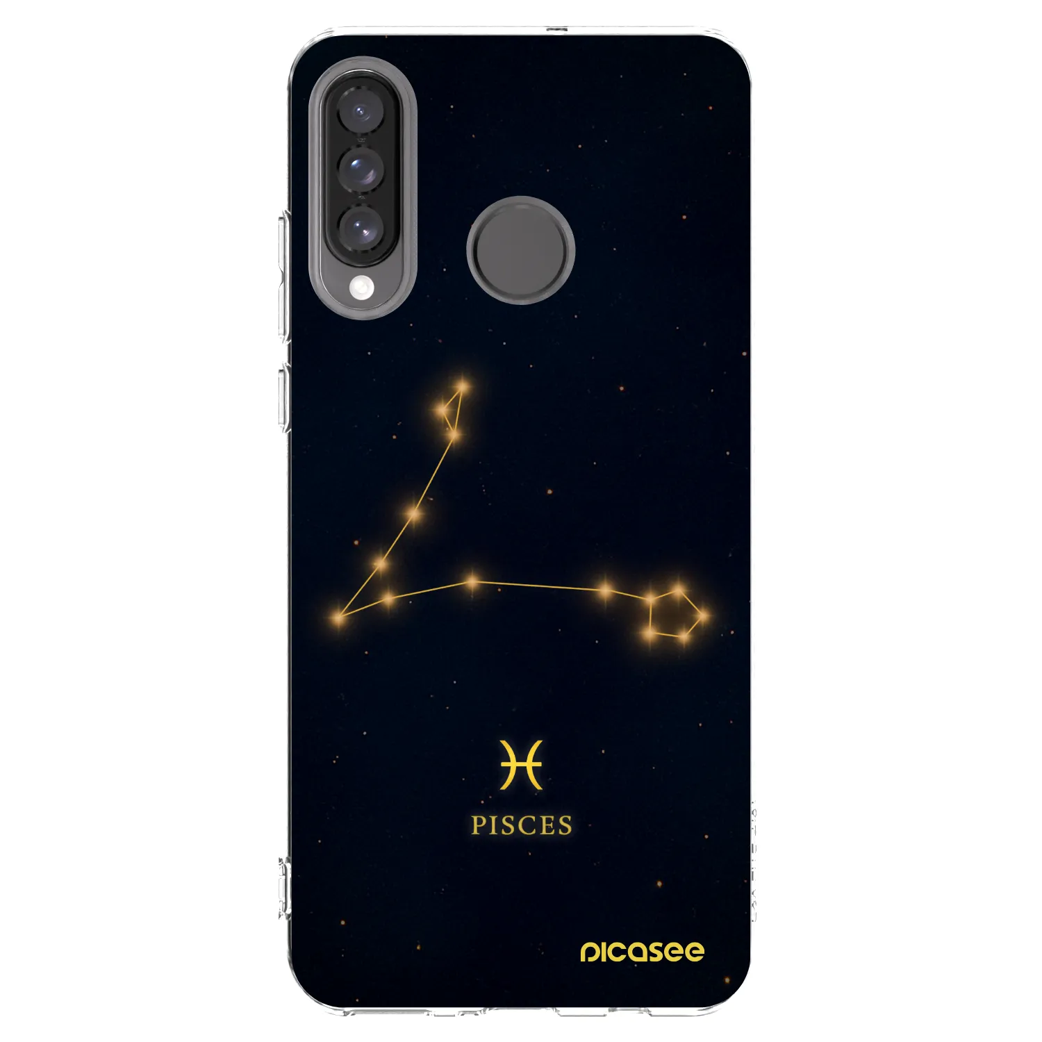 Picasee silikonski prozorni ovitek za Huawei P30 Lite - PISCES