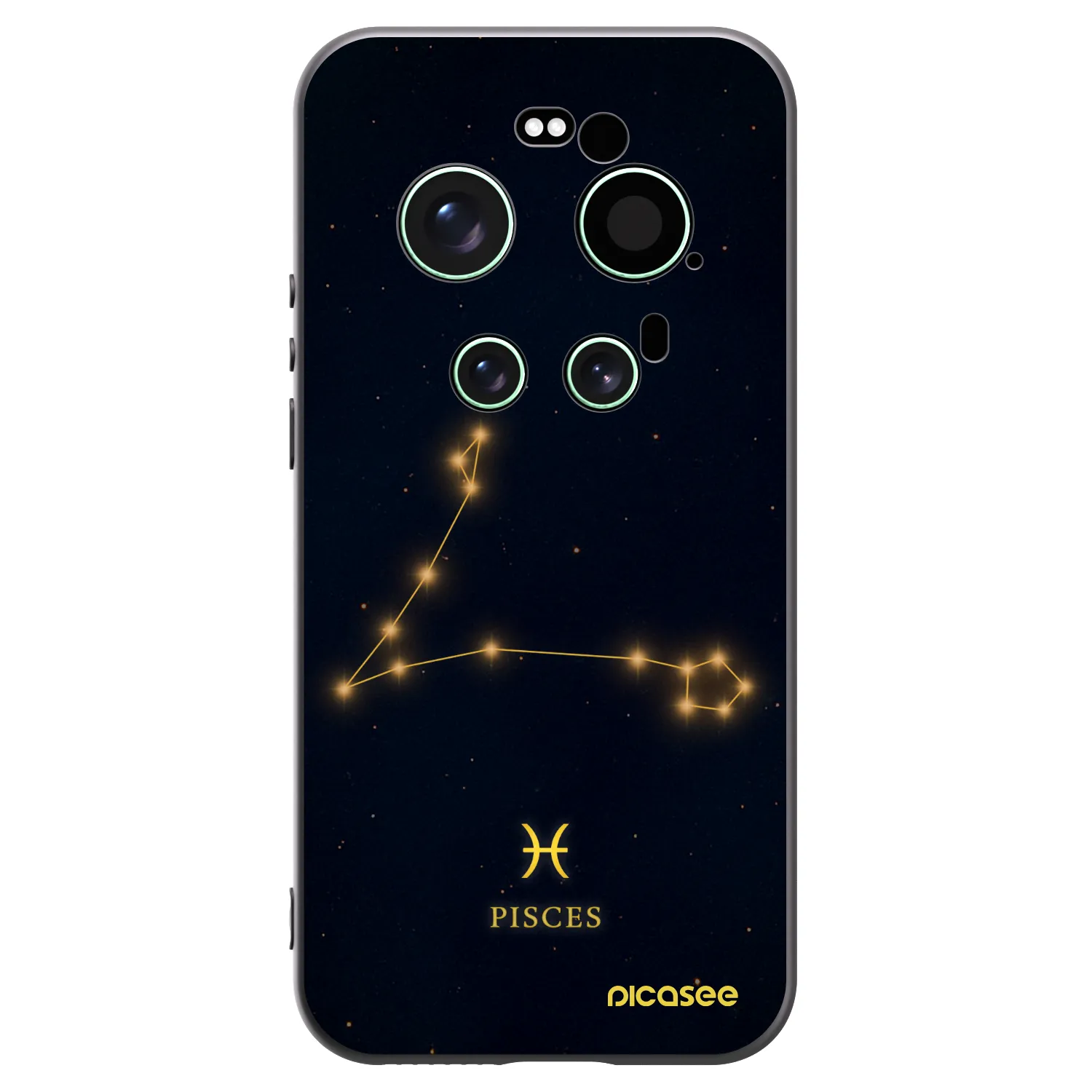 Picasee silikonski črni ovitek za Xiaomi 17 Ultra - PISCES