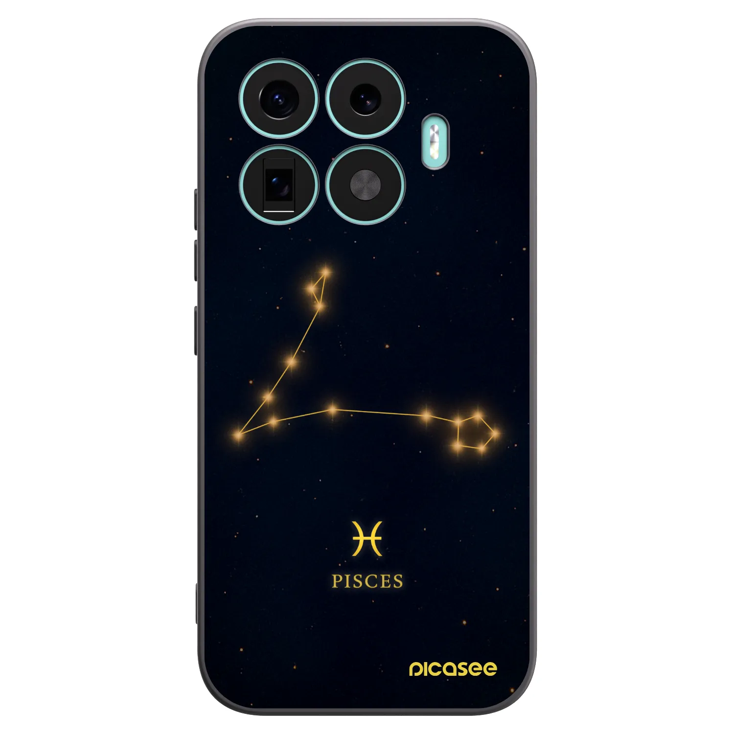 Picasee silikonski črni ovitek za Xiaomi 17T - PISCES