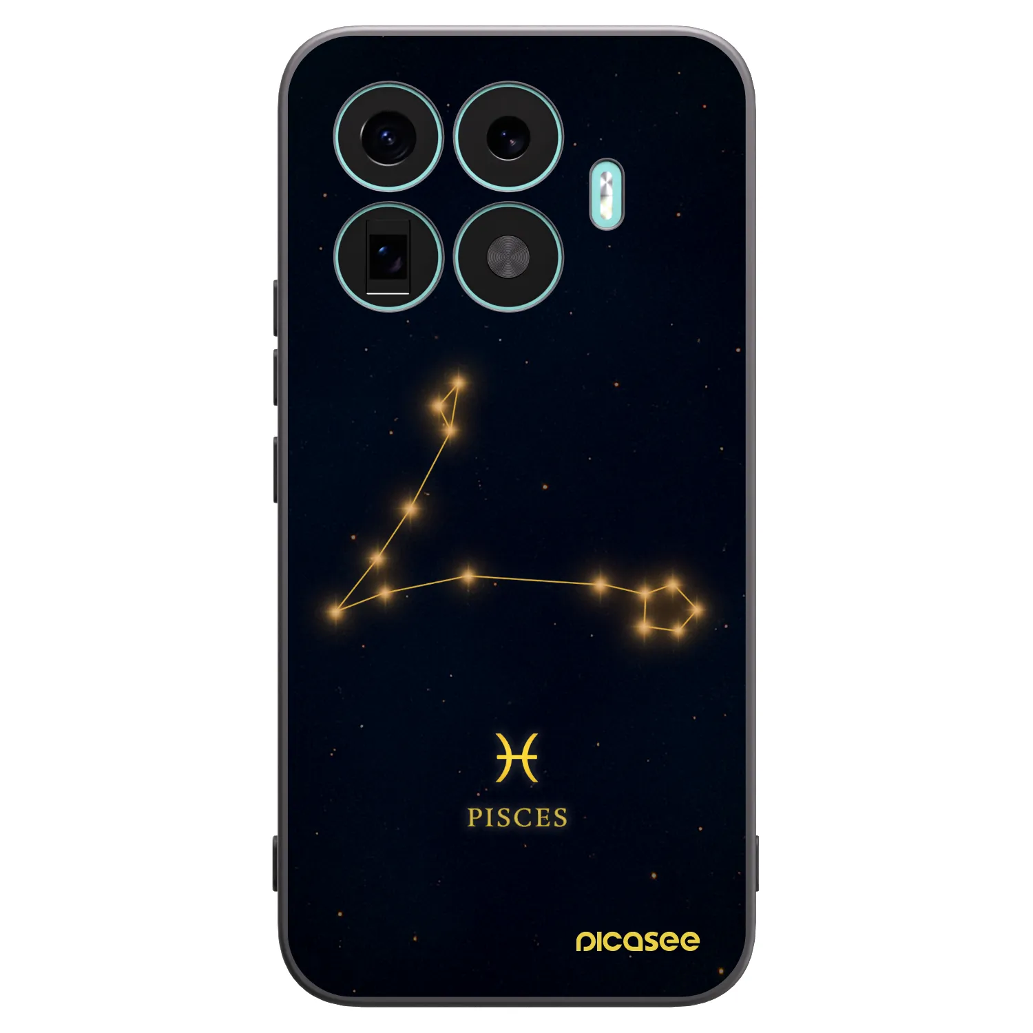 Picasee silikonski črni ovitek za Xiaomi 17T Pro - PISCES