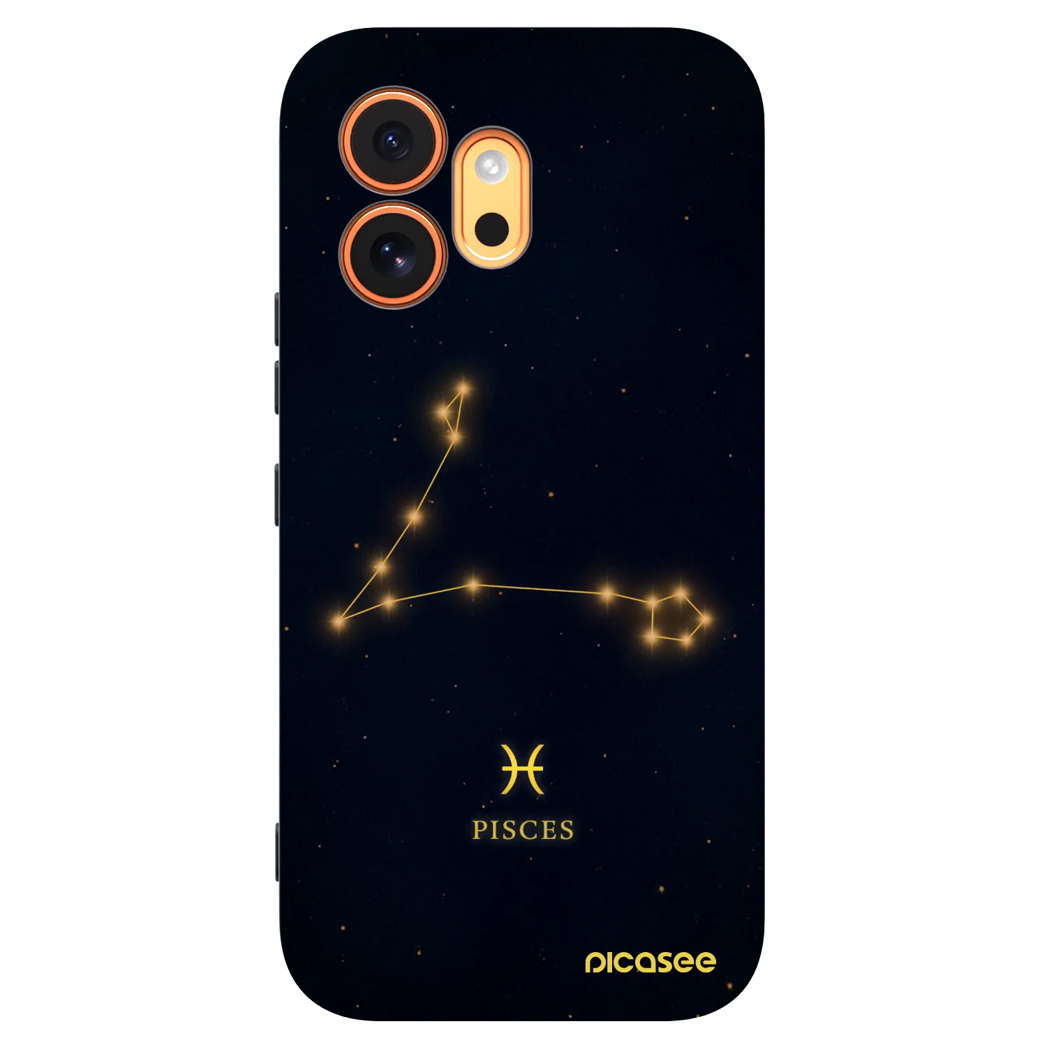 Picasee silikonski črni ovitek za Honor 600 - PISCES