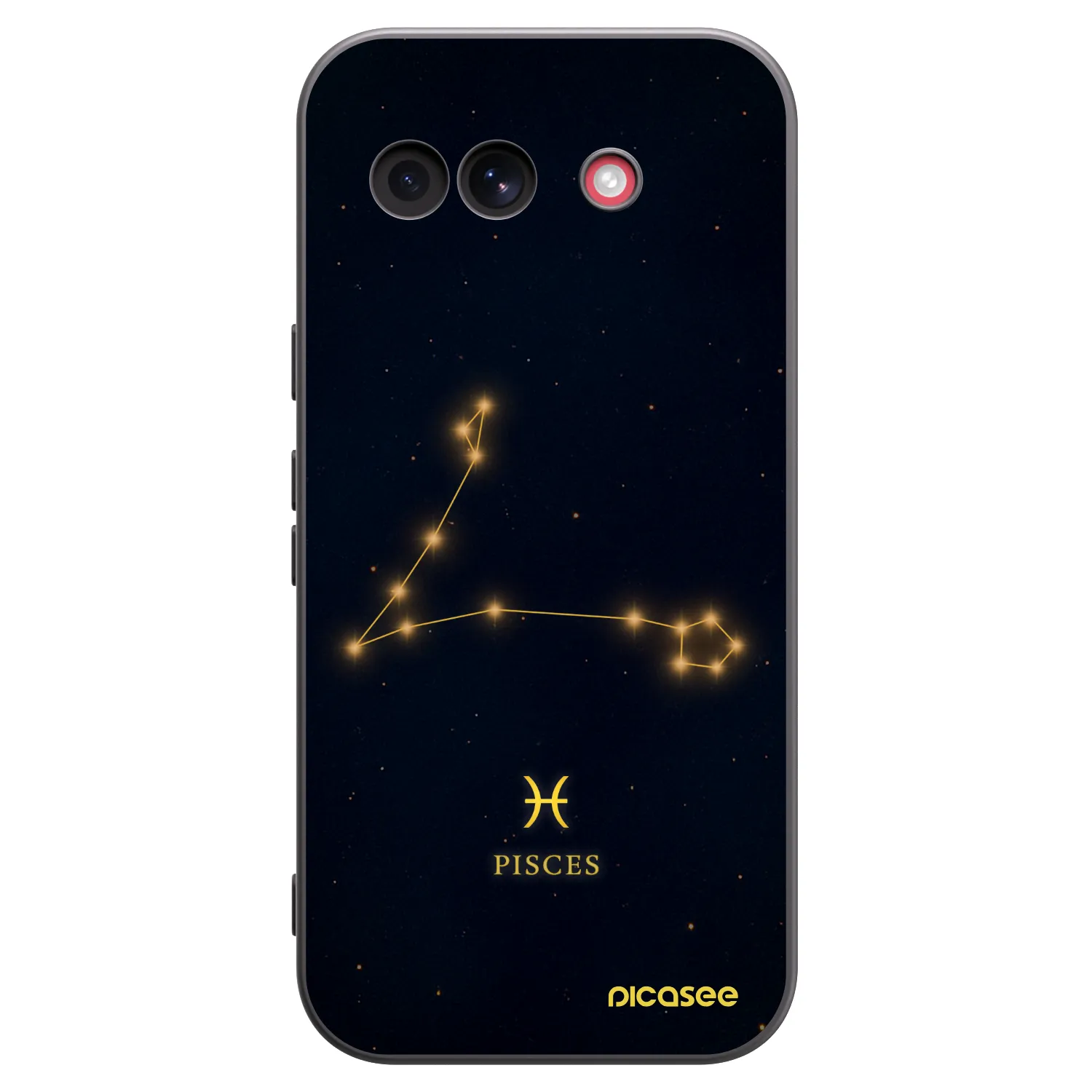Picasee silikonski črni ovitek za Google Pixel 10a - PISCES