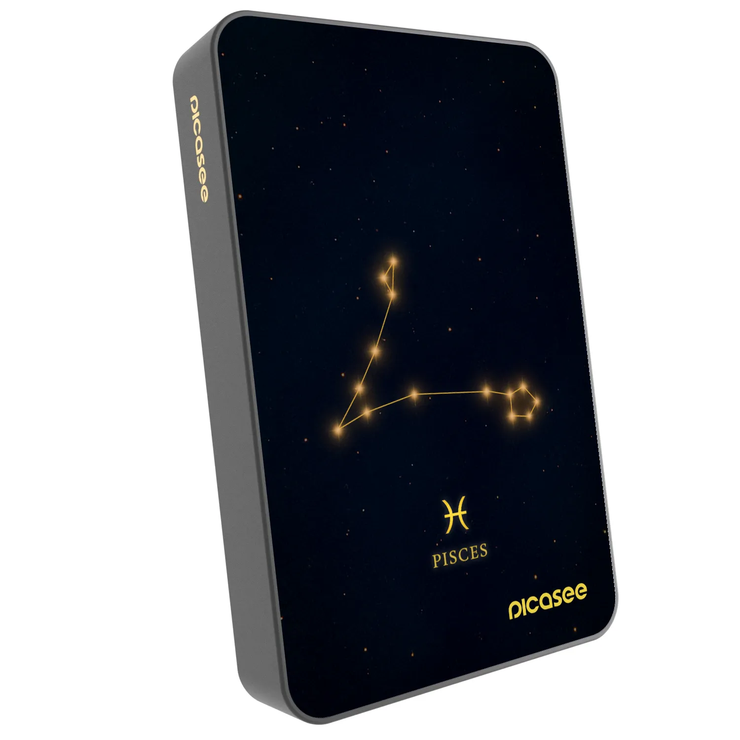 Picasee Prenosna baterija z MagSafe 10 000 mAh Siva - PISCES