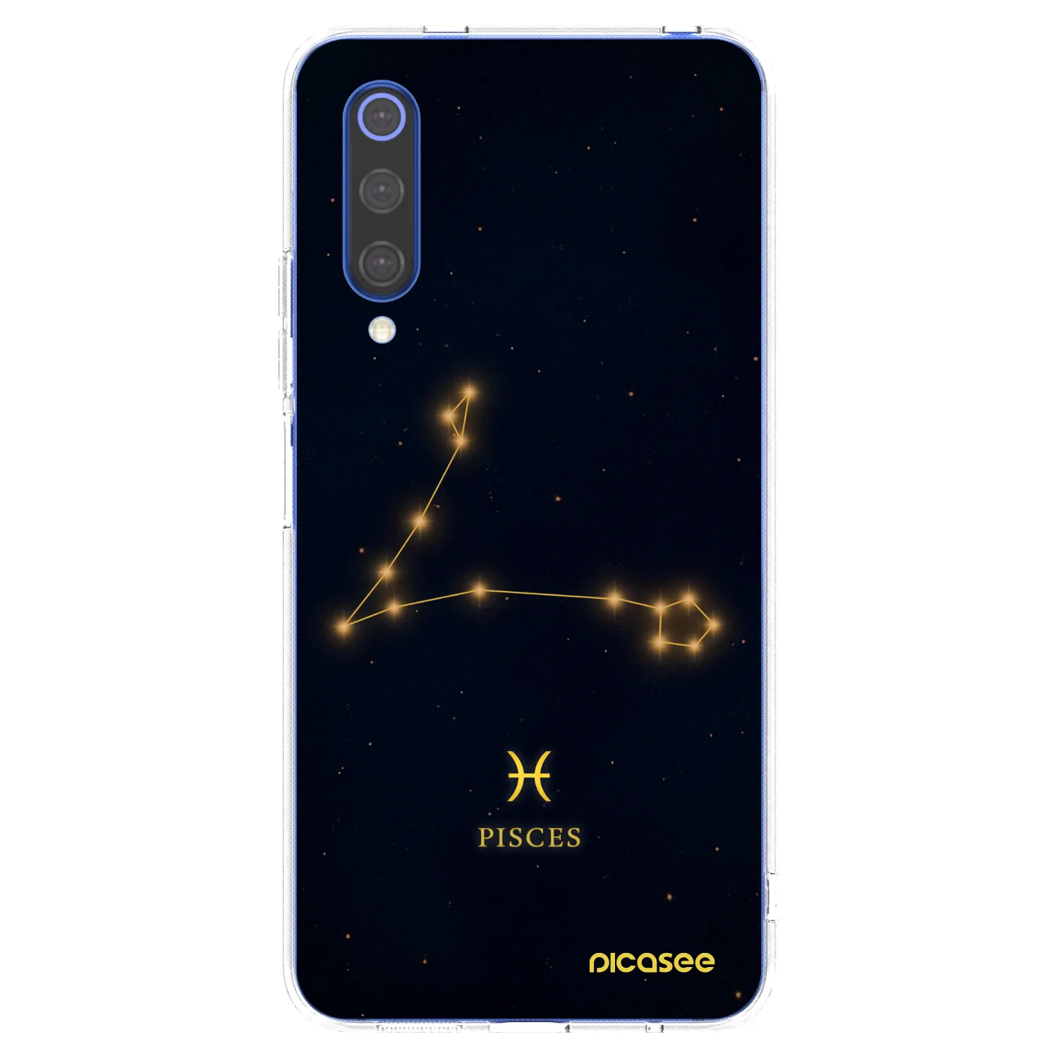 Picasee silikonski prozorni ovitek za Xiaomi Mi 9 SE - PISCES