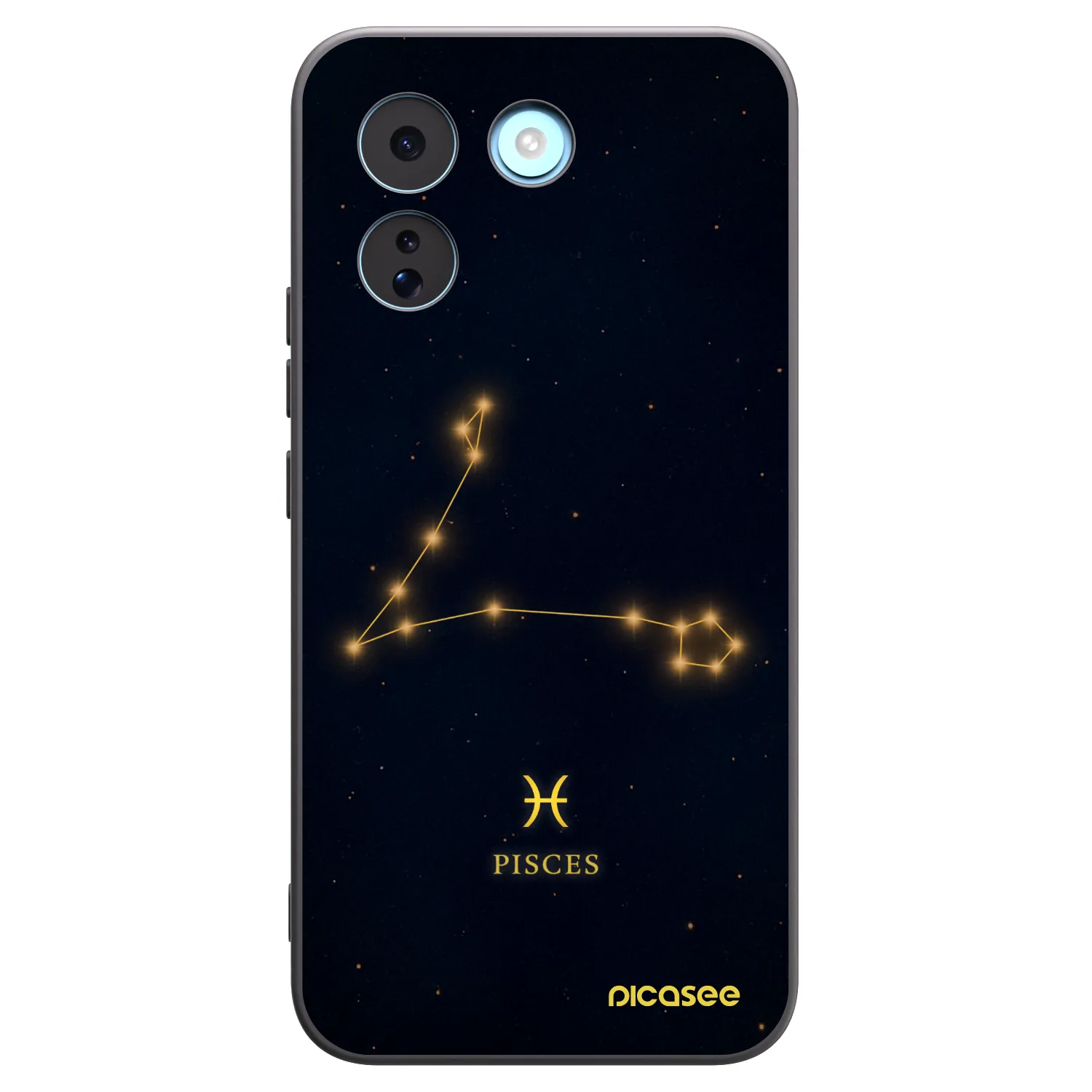 Picasee silikonski črni ovitek za Xiaomi Redmi Note 17 Pro MAX 5G - PISCES