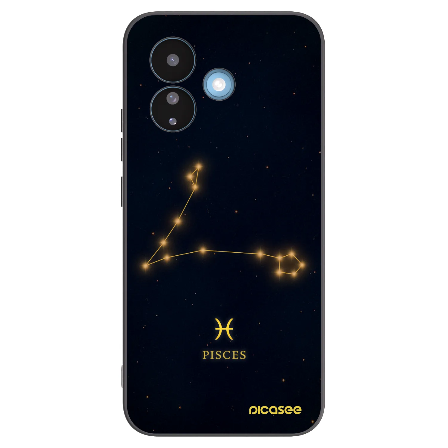 Picasee silikonski črni ovitek za Xiaomi Redmi Note 17 Pro 5G - PISCES