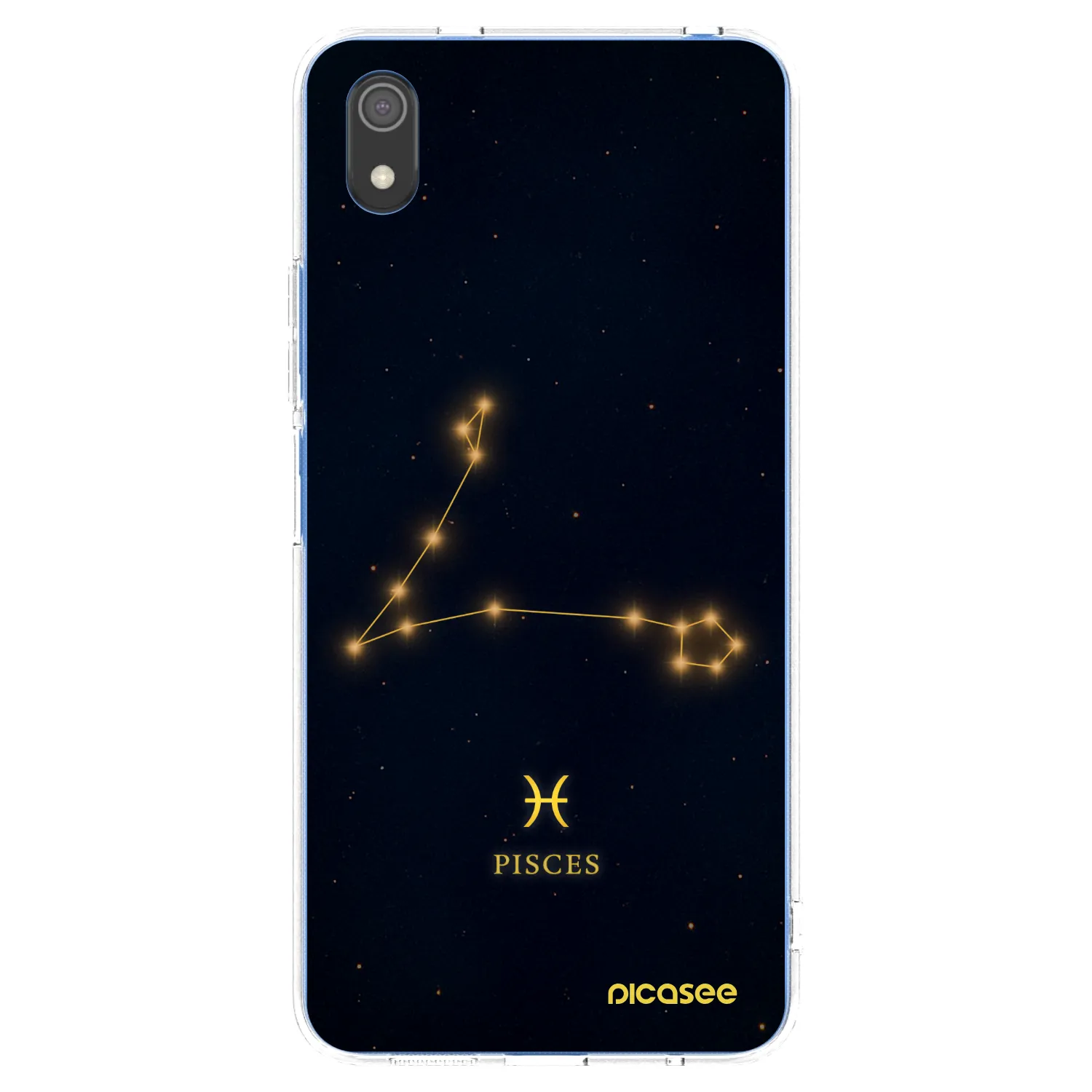 Picasee silikonski prozorni ovitek za Xiaomi Redmi 7A - PISCES