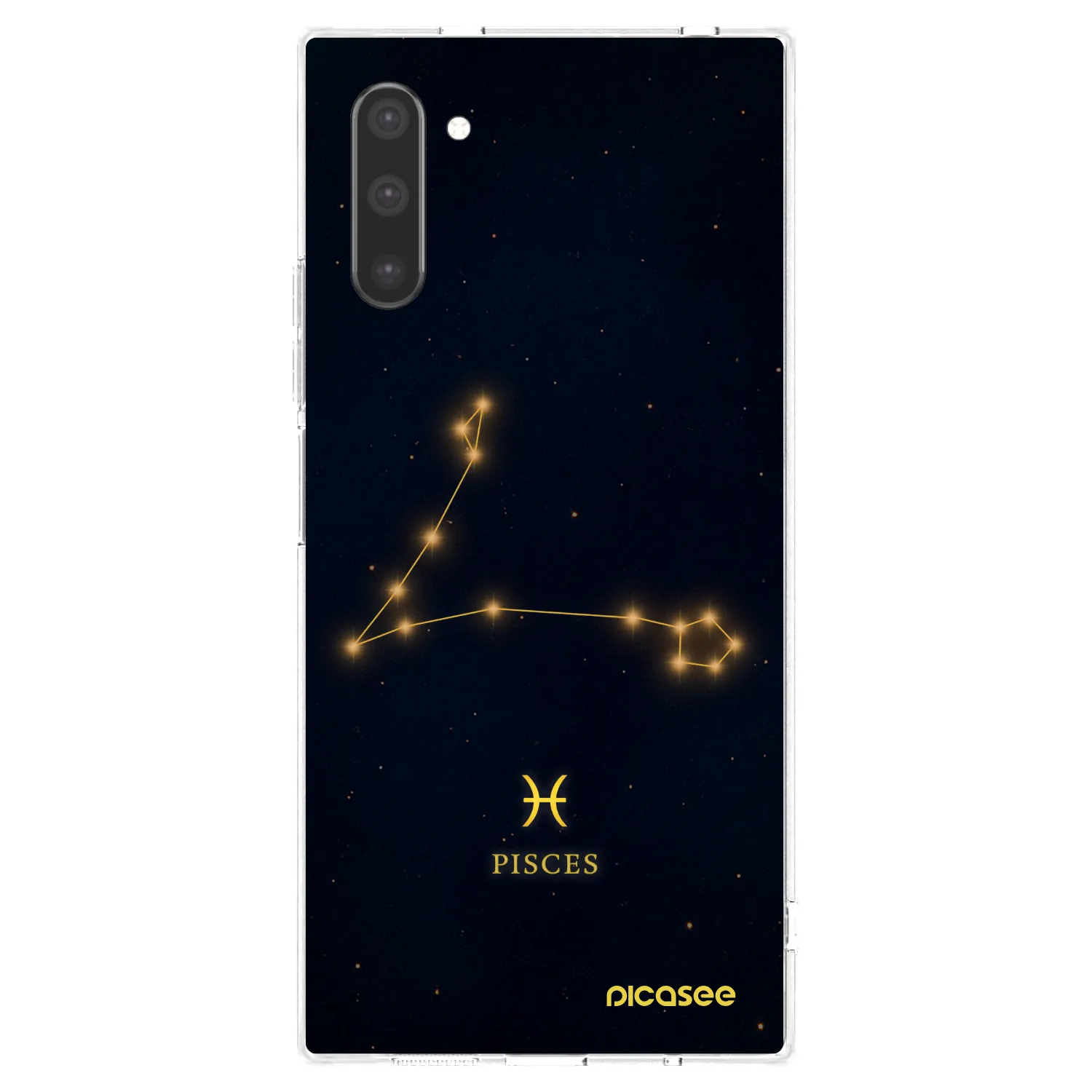 Picasee silikonski prozorni ovitek za Samsung Galaxy Note 10 N970F - PISCES