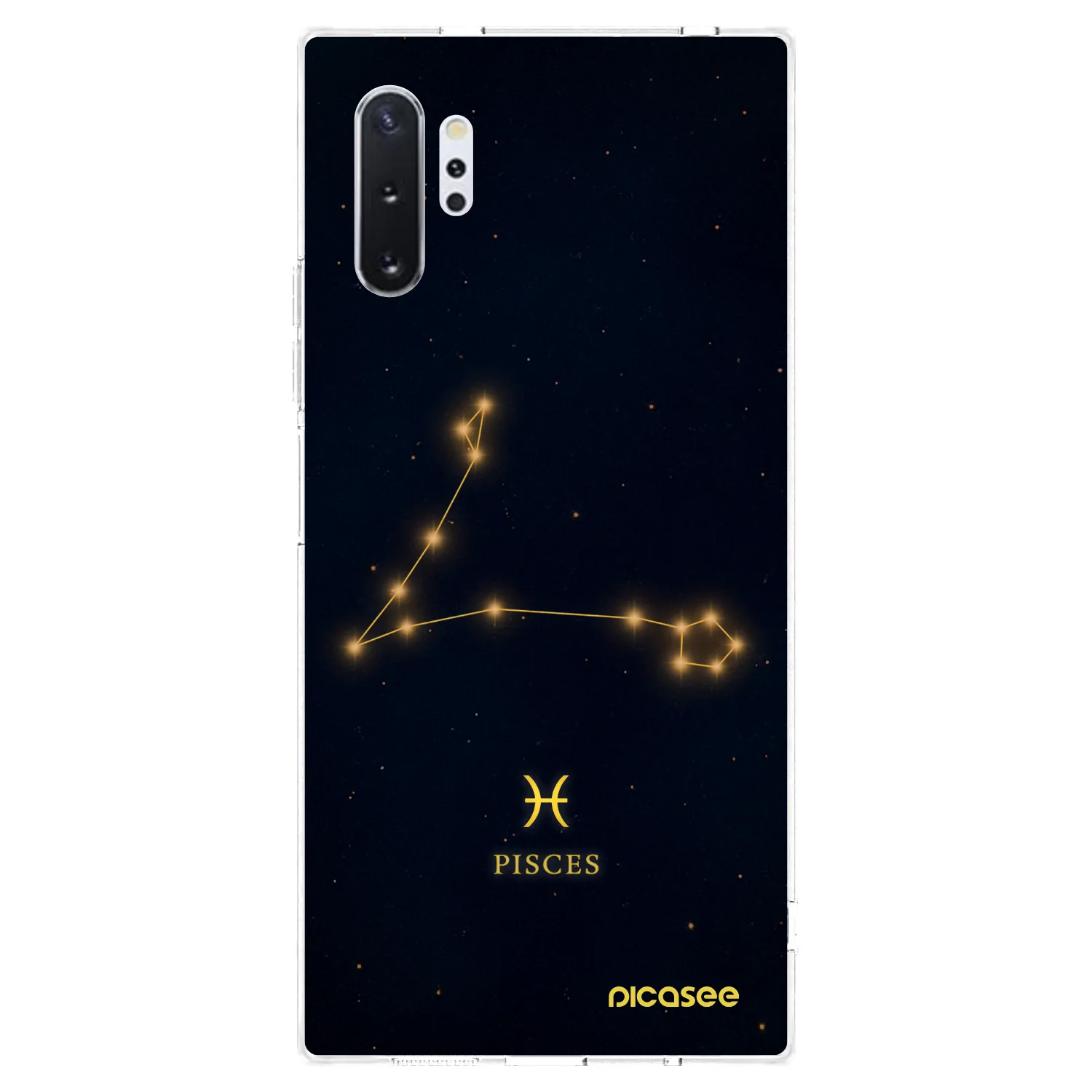 Picasee silikonski prozorni ovitek za Samsung Galaxy Note 10+ N975F - PISCES