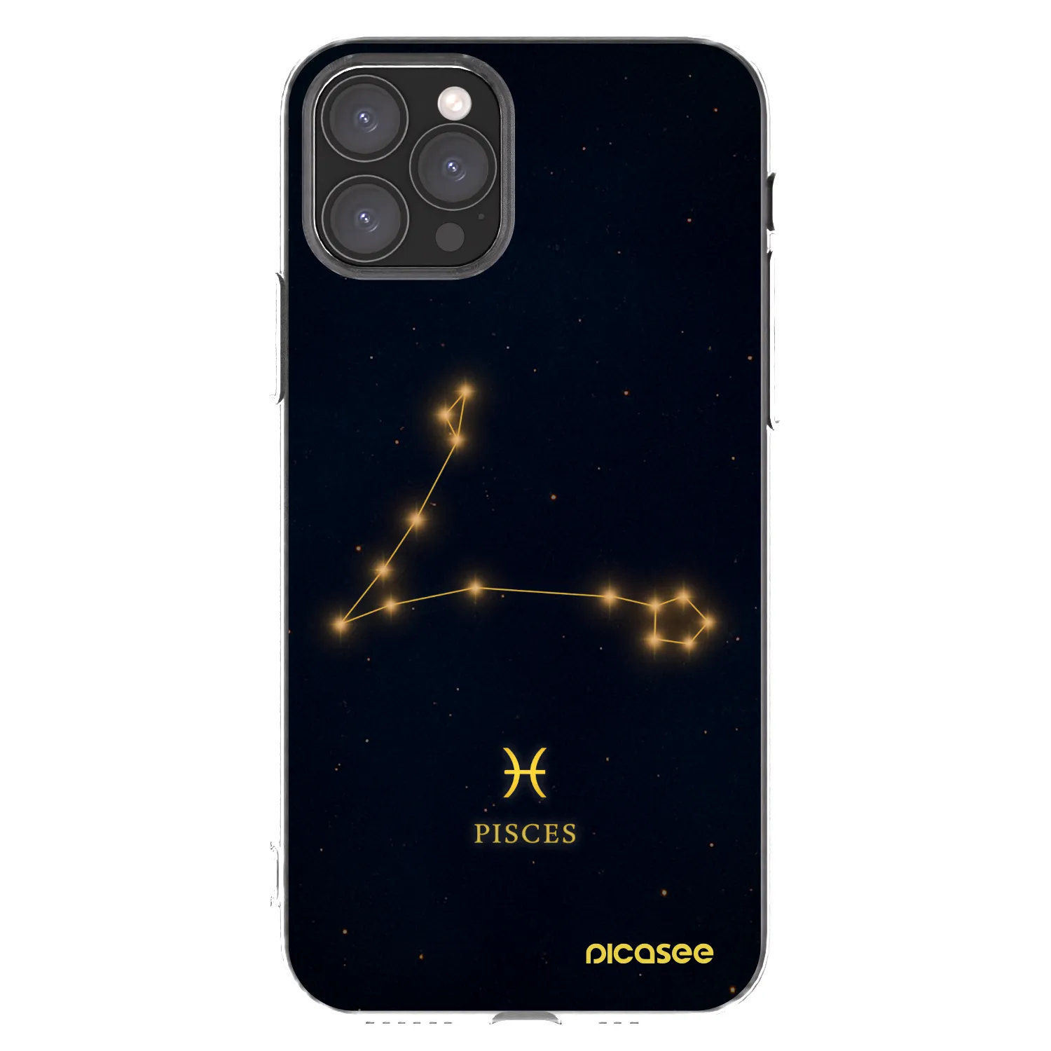 Picasee silikonski prozorni ovitek za Apple iPhone 11 Pro - PISCES
