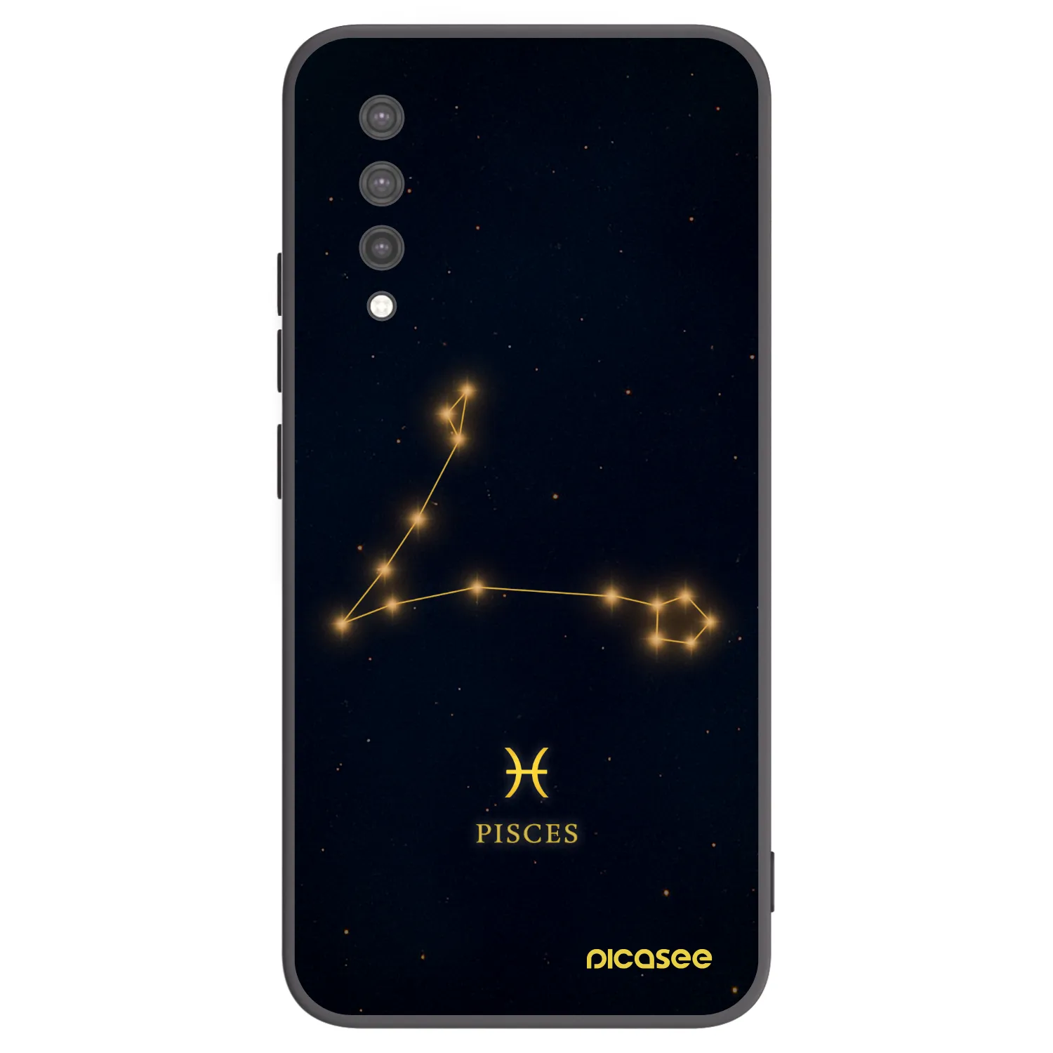 Picasee silikonski črni ovitek za Xiaomi Mi 9 Lite - PISCES