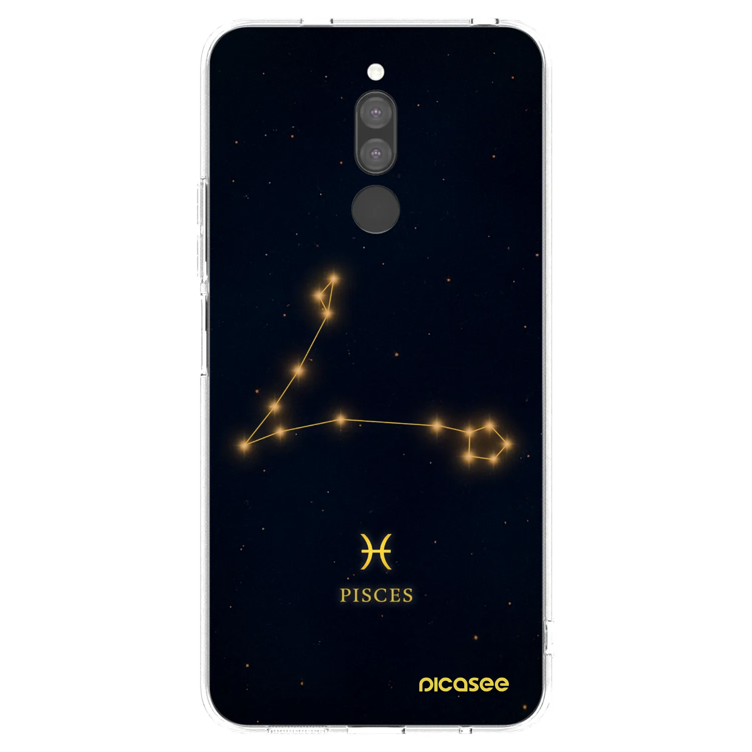 Picasee silikonski prozorni ovitek za Xiaomi Redmi 8 - PISCES
