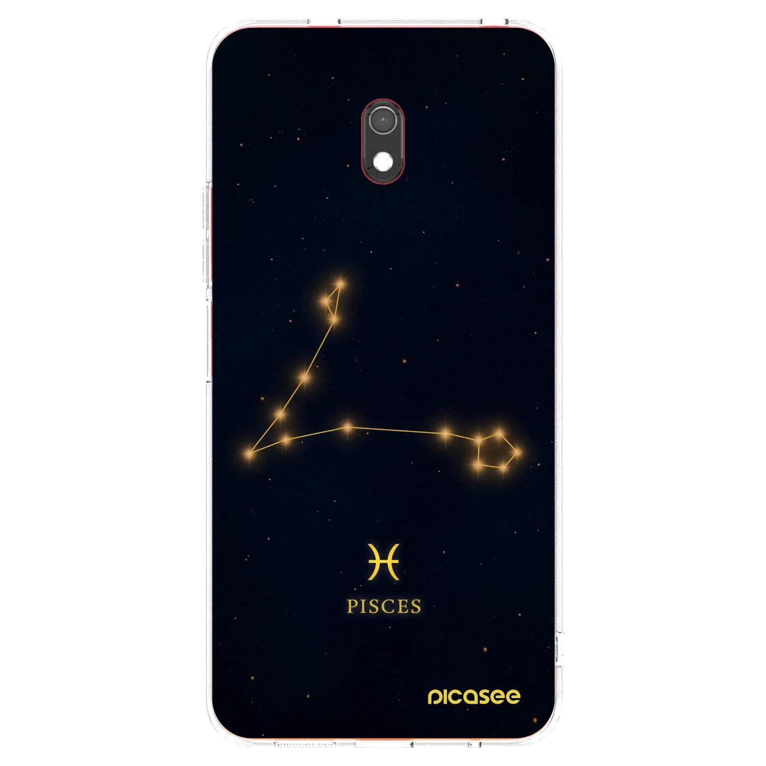 Picasee silikonski prozorni ovitek za Xiaomi Redmi 8A - PISCES