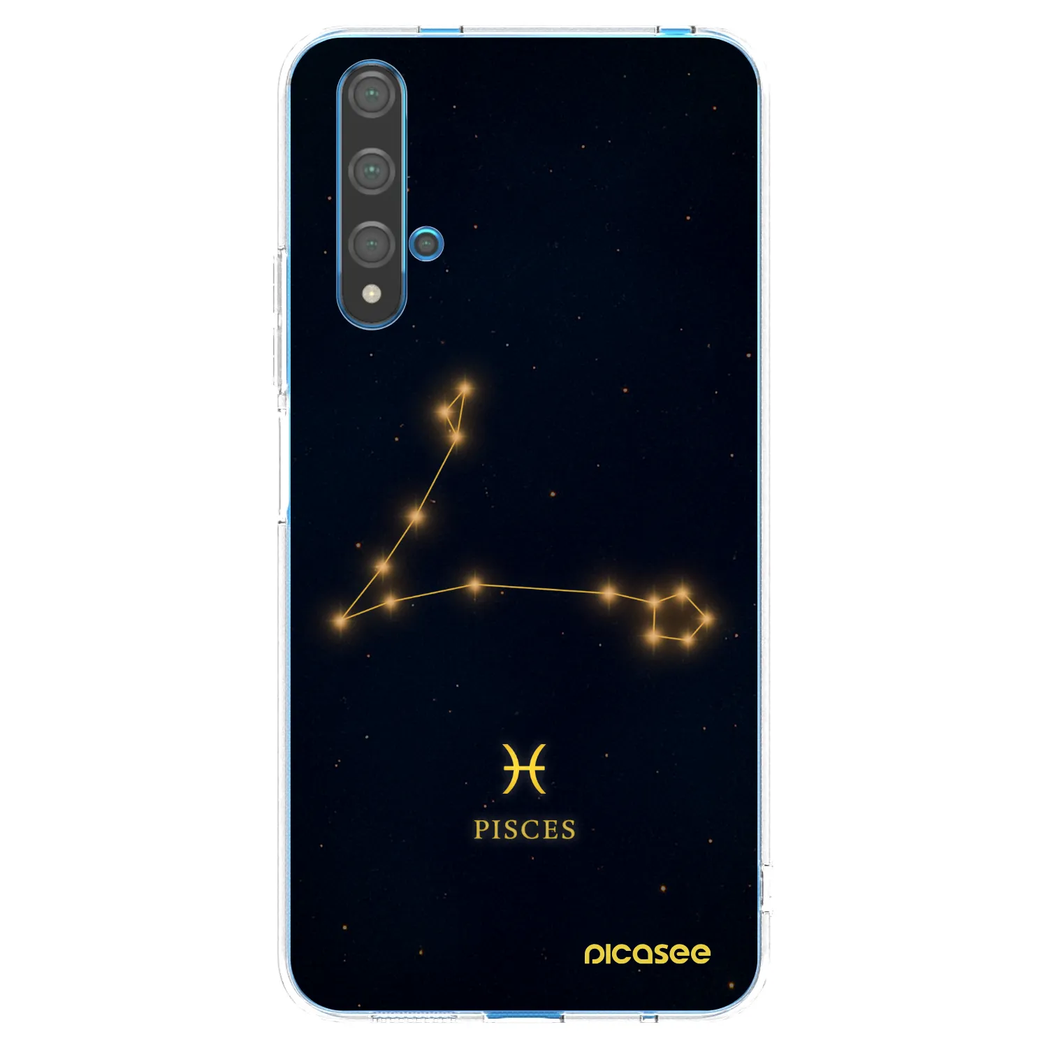 Picasee silikonski prozorni ovitek za Huawei Nova 5T - PISCES