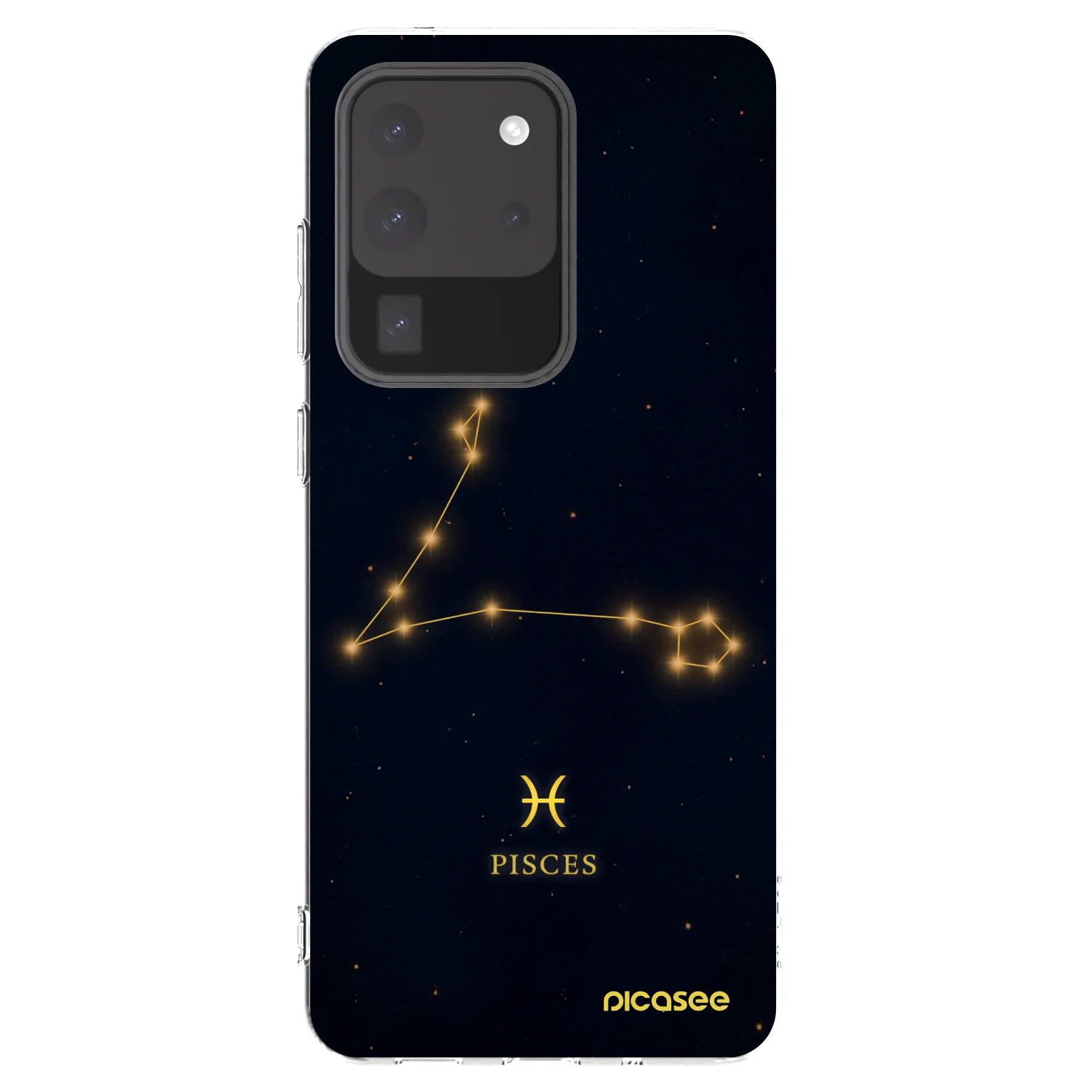 Picasee silikonski prozorni ovitek za Samsung Galaxy S20 Ultra 5G G988F - PISCES