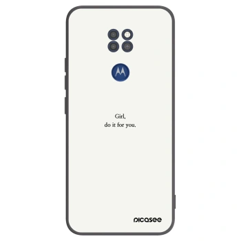 Ovitek za Motorola Moto G9 Play - Girl, do it for you