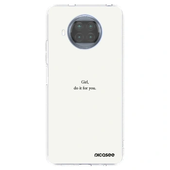 Picasee silikonski prozorni ovitek za Xiaomi Mi 10T Lite - Girl, do it for you