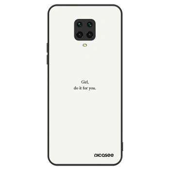 Ovitek za Xiaomi Redmi Note 9 Pro - Girl, do it for you