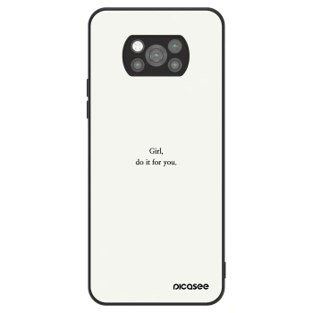Ovitek za Xiaomi Poco X3 Pro - Girl, do it for you