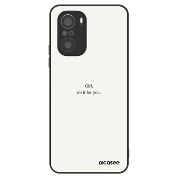 Ovitek za Xiaomi Poco F3 - Girl, do it for you