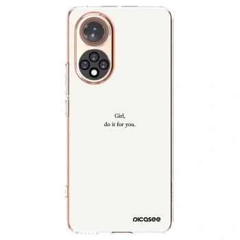 Picasee silikonski prozorni ovitek za Huawei Nova 9 - Girl, do it for you