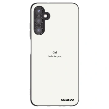 Picasee silikonski črni ovitek za Samsung Galaxy A05s A057G - Girl, do it for you