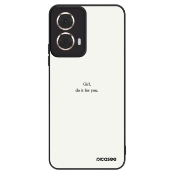 Ovitek za Motorola Moto G85 - Girl, do it for you