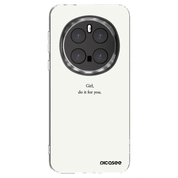 Picasee silikonski prozorni ovitek za Honor Magic7 Pro 5G - Girl, do it for you