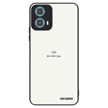 Ovitek za Motorola Moto G34 5G - Girl, do it for you
