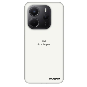 Ovitek za Xiaomi Redmi Note 14 5G - Girl, do it for you