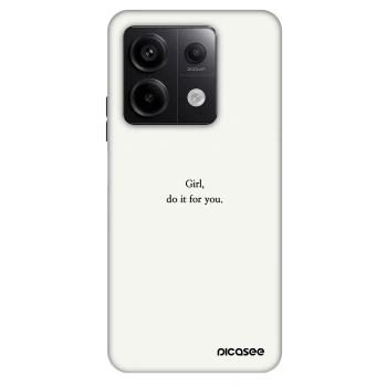 Ovitek za Xiaomi Redmi Note 13 Pro 5G - Girl, do it for you