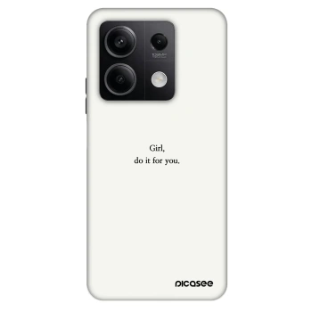 Ovitek za Xiaomi Redmi Note 13 5G - Girl, do it for you
