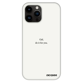 Ovitek za Apple iPhone 13 Pro Max - Girl, do it for you