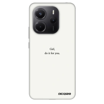 Ovitek za Xiaomi Redmi Note 14 4G - Girl, do it for you