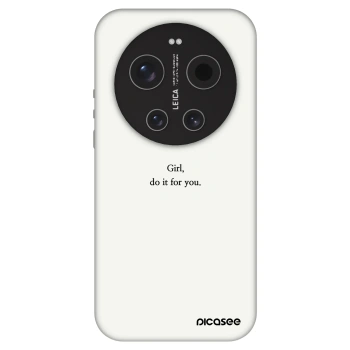 Ovitek za Xiaomi 17 Ultra - Girl, do it for you