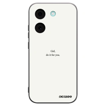 Picasee silikonski črni ovitek za Xiaomi Poco X8 Pro - Girl, do it for you