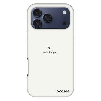 Ovitek za Apple iPhone 18 Pro Max - Girl, do it for you