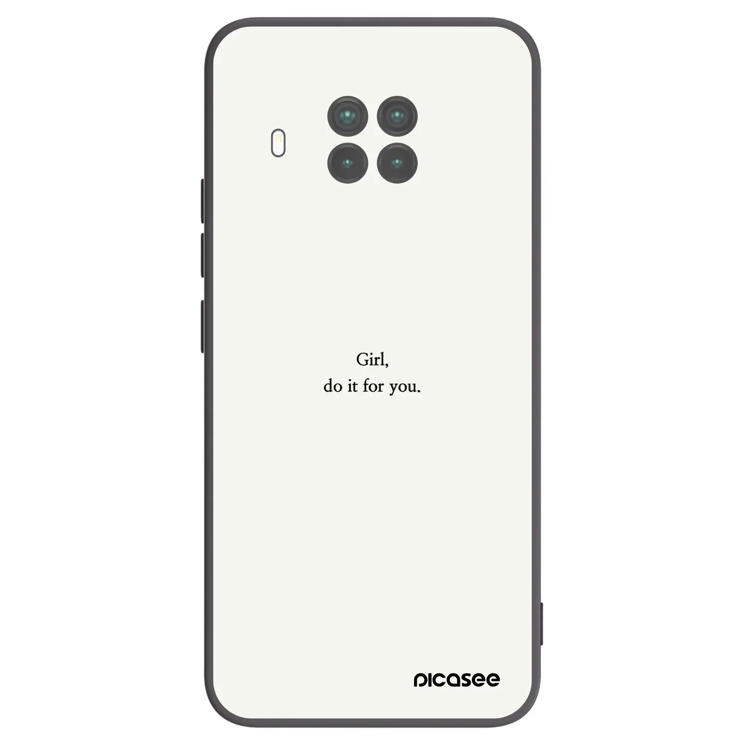 Picasee silikonski črni ovitek za Xiaomi Mi 10T Lite - Girl, do it for you