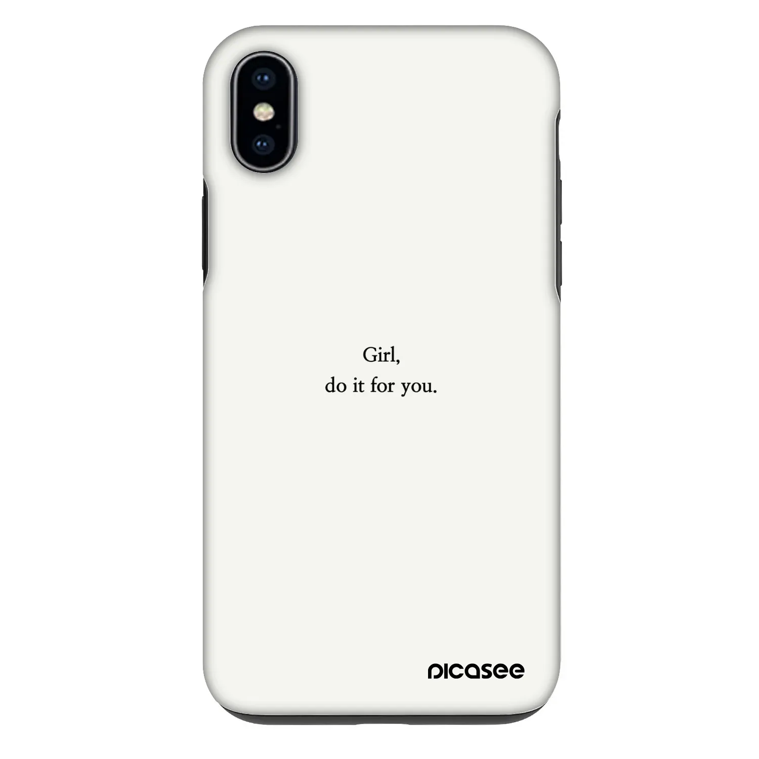 Picasee Fashion Case za Apple iPhone XS Max - Girl, do it for you