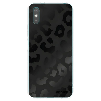 Picasee silikonski prozorni ovitek za Xiaomi Redmi 9A - Midnight Leopard