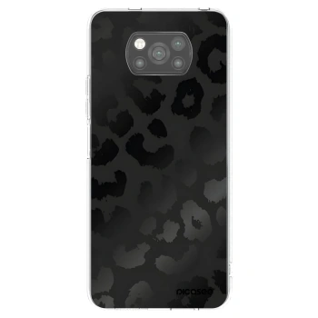 Picasee silikonski črni ovitek za Xiaomi Poco X3 - Midnight Leopard