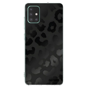 Picasee silikonski prozorni ovitek za Samsung Galaxy M51 M515F - Midnight Leopard
