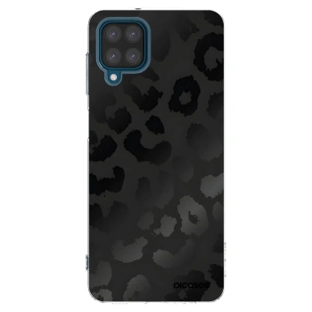 Picasee silikonski prozorni ovitek za Samsung Galaxy A12 A125F - Midnight Leopard