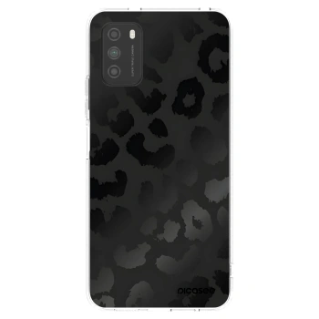Picasee silikonski prozorni ovitek za Xiaomi Poco M3 - Midnight Leopard