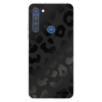 Ovitek za Motorola Moto G8 - Midnight Leopard