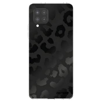 Picasee silikonski prozorni ovitek za Samsung Galaxy A42 A426B - Midnight Leopard