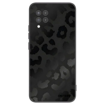 Picasee silikonski črni ovitek za Samsung Galaxy A42 A426B - Midnight Leopard