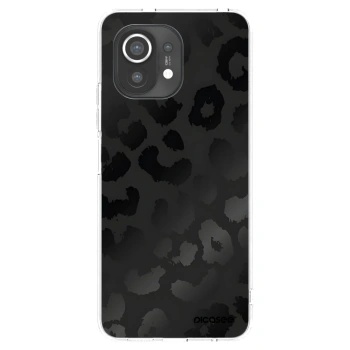 Picasee silikonski prozorni ovitek za Xiaomi Mi 11 - Midnight Leopard