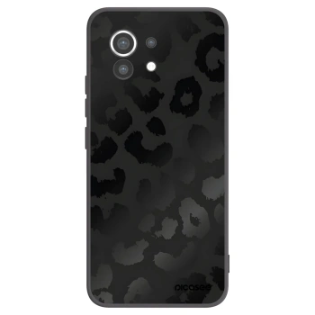Picasee silikonski črni ovitek za Xiaomi Mi 11 - Midnight Leopard